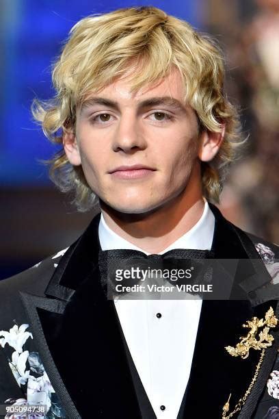 Ross Lynch walks the runway at the Dolce & Gabbana show 